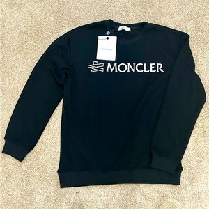 Black Moncler Sweatshirt Size Medium